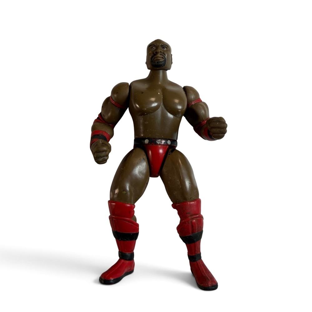 Vintage 1996 Jakks Pacific WWF Ahmed Johnson Action Figure